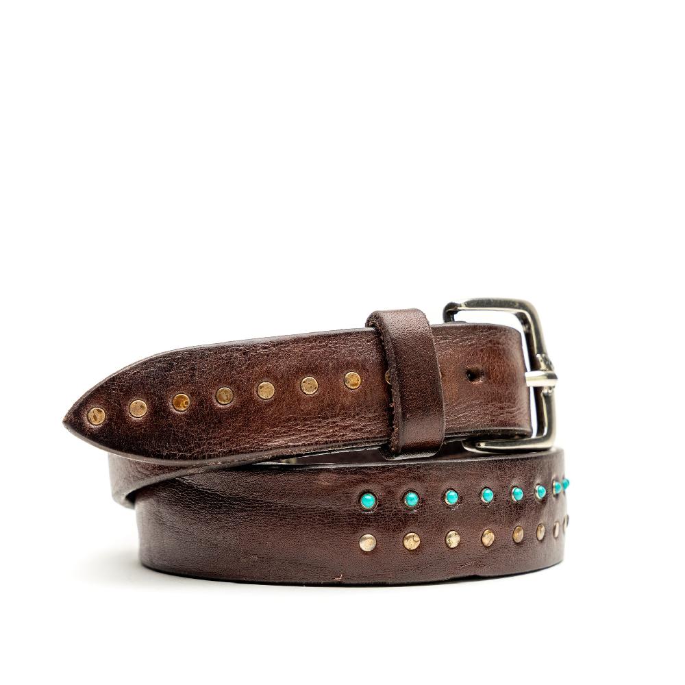 D'AMICO Cintura Cuoio Vintage Brown Sfumato Shopping Online