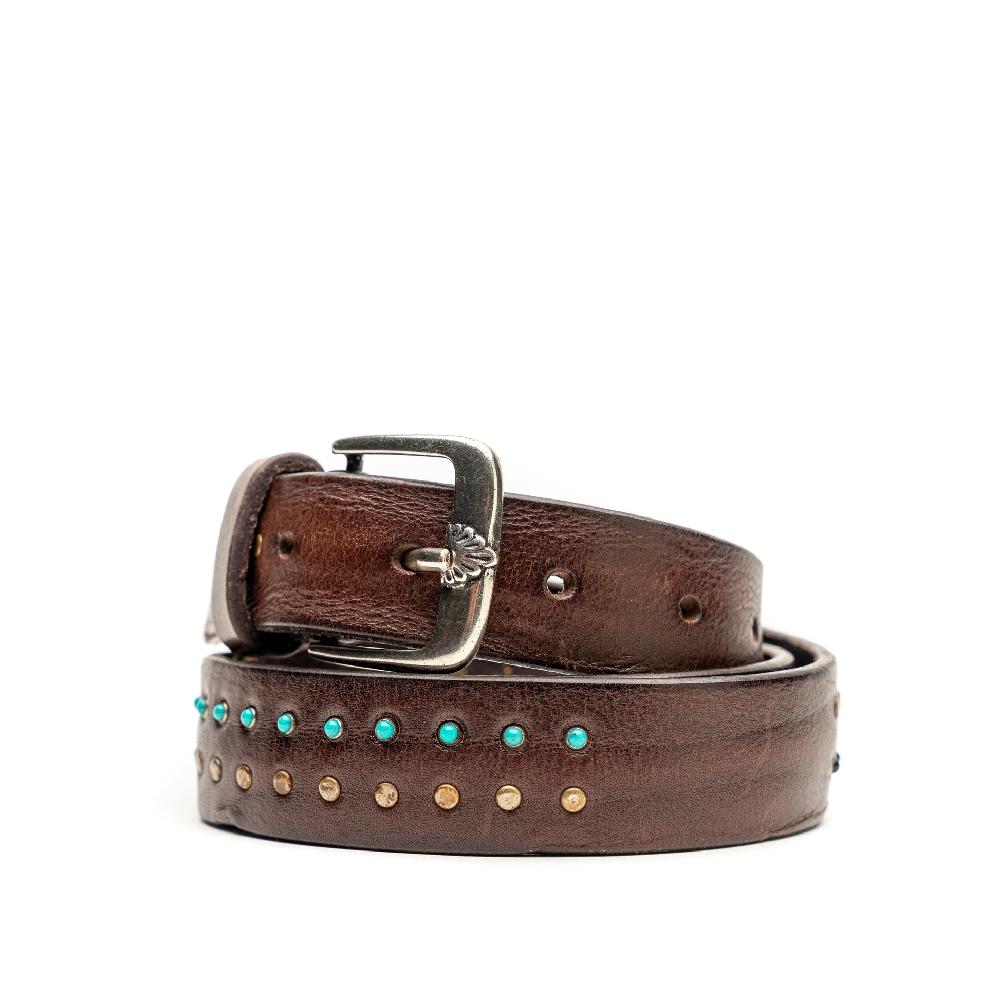 D'AMICO Cintura Cuoio Vintage Brown Sfumato Shopping Online