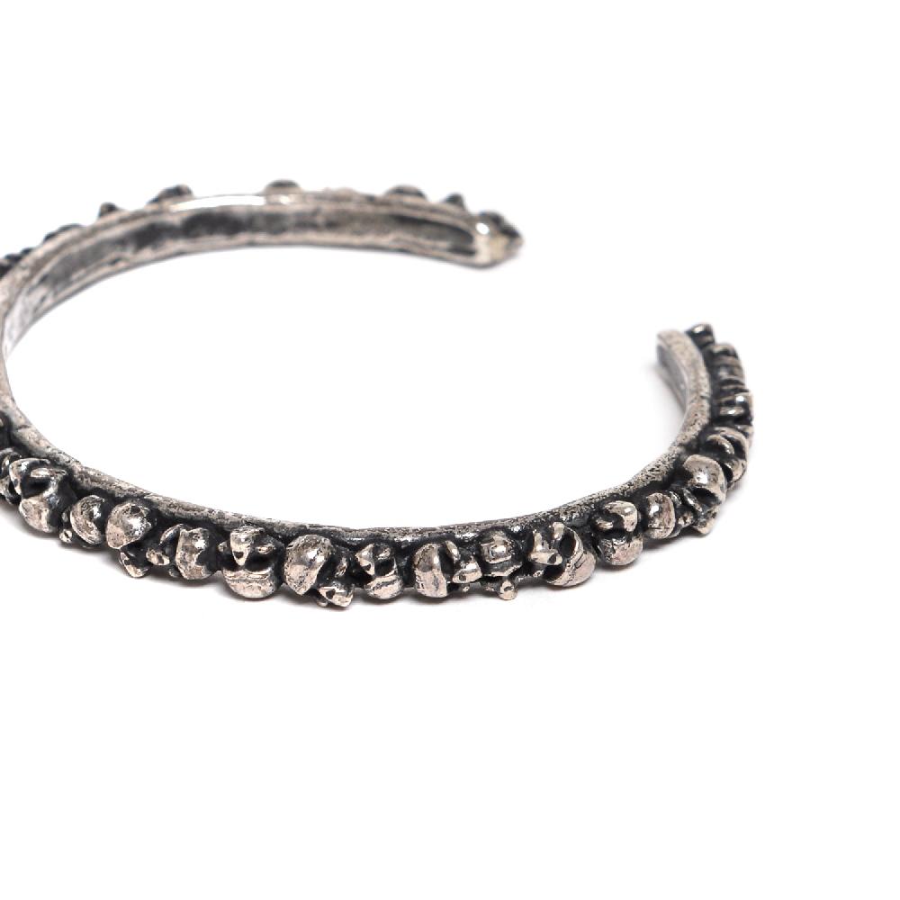 D'AMICO Bracciale Rigido Teschietti Pezzi Unici