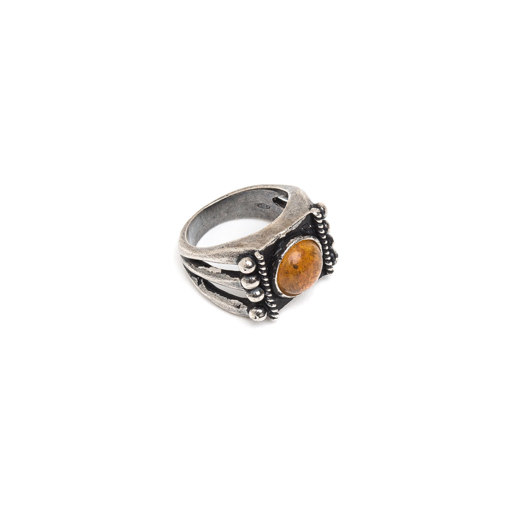 D'AMICO Anello Tuareg + Ambra + Pallini Offerte