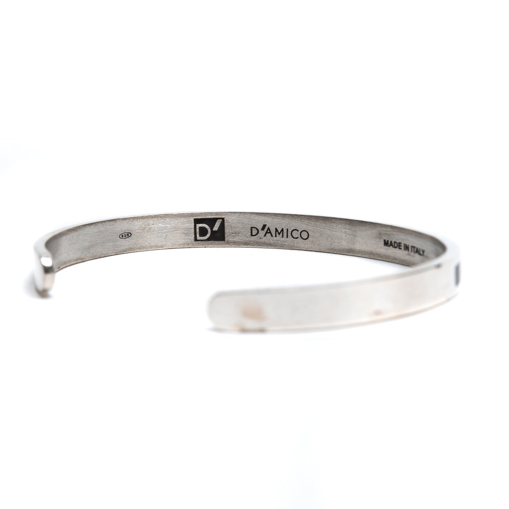 D'AMICO Bracciale Smalto Nero Novità